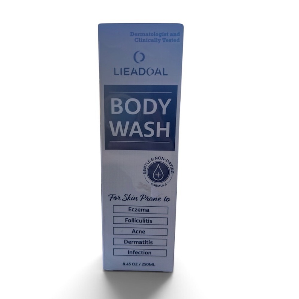 LIEADOAL YETAIM Body Wash 8.45oz for Eczema Folliculitis Acne Dermatitis Skin